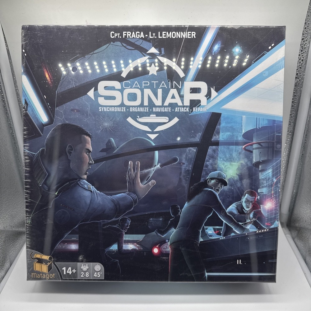 Matagot Games Captain Sonar Board Game 2016 New Sealed